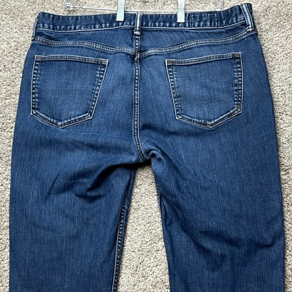 Banana Republic Jeans Mens 38x36 Medium Wash Straight Leg Stretch 5 Pocket Denim